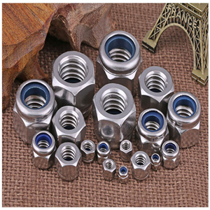 304不銹鋼反牙防松螺母 細(xì)牙自鎖螺帽